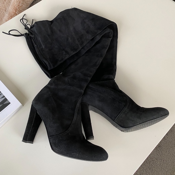 Stuart Weitzman Womens Highland Over-The-Knee Boot - Picture 6 of 8